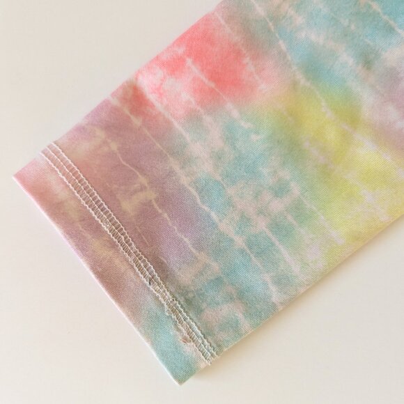 Cat & Jack Girls Watercolor Rash Guard Swim Top M 7/8 GUC - Picture 5 of 6